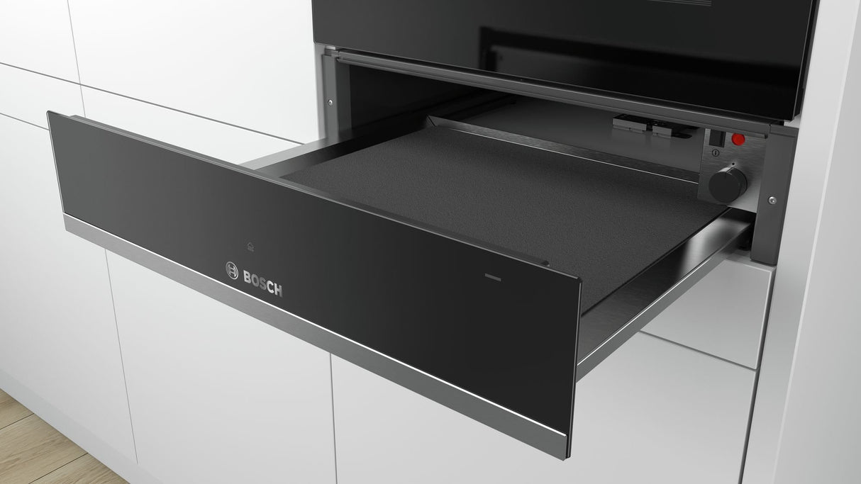 EAN 4242005035373 - Bosch BIC510NS0 cabinete de calefacción 23 L 400 W Negro, Acero inoxidable imagen 2