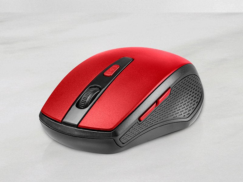 Tracer Ratón Inalámbrico Deal Rf Nano Rojo