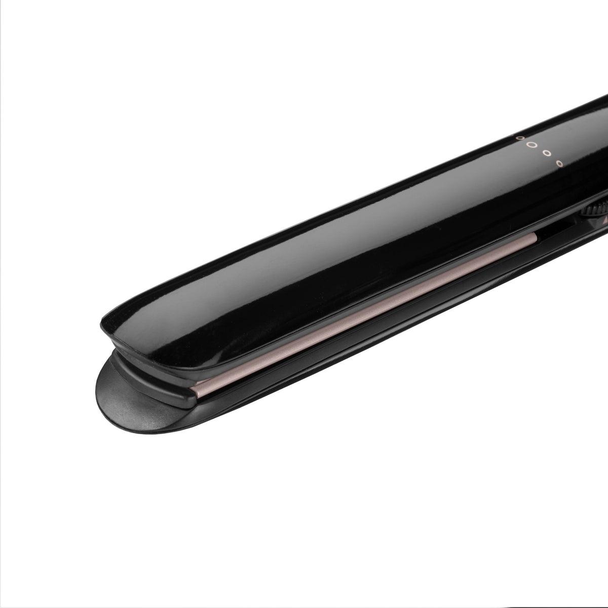 Plancha De Pelo Babyliss Smooth Control 235 Caliente Negro, Oro Rosado 3 M
