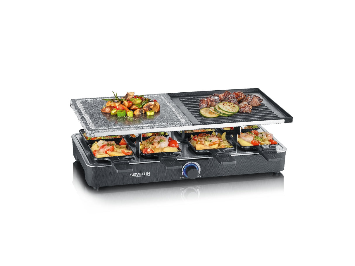 Severin Rg 2376 Parrilla De Interior 8 Personas(S) 1300 W Negro