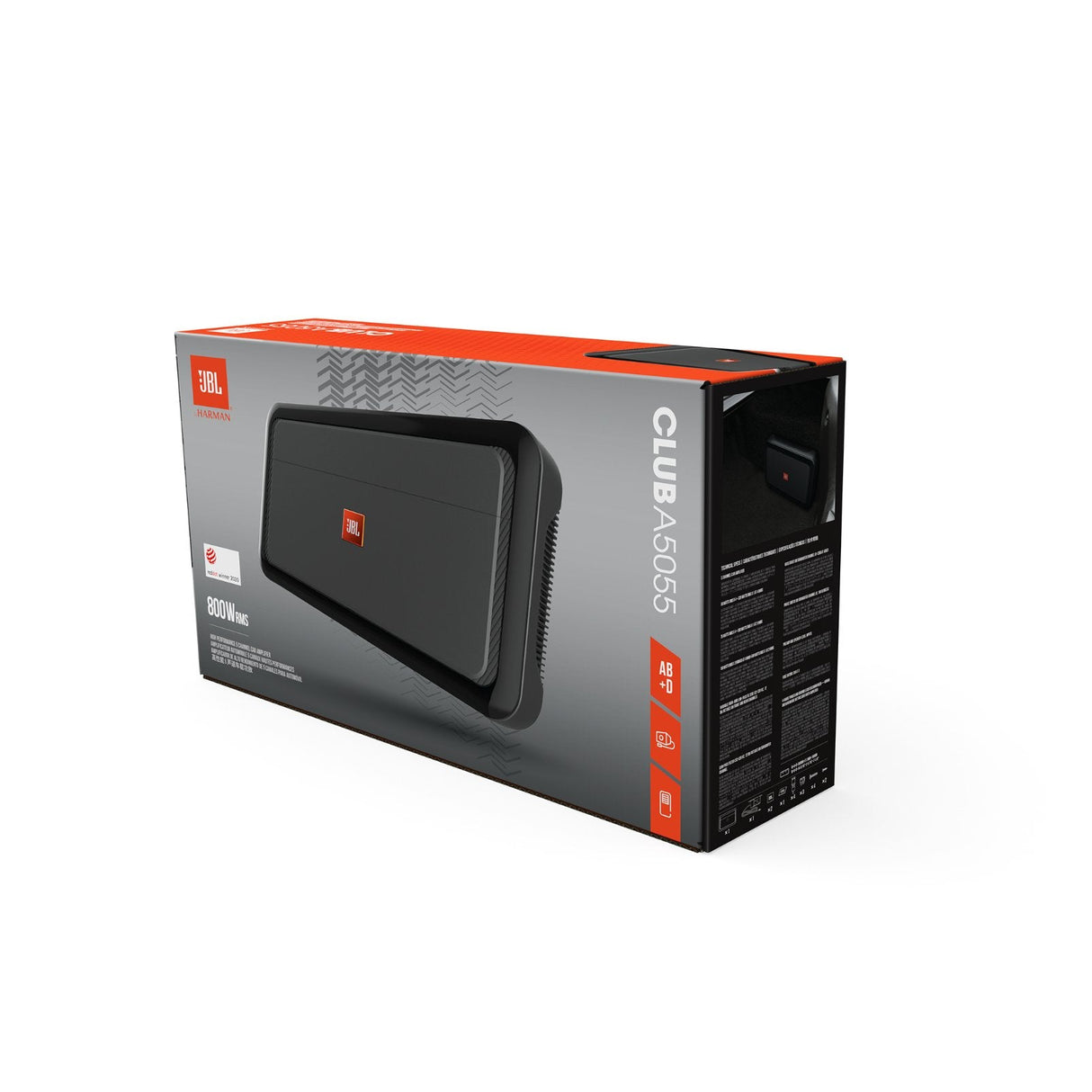 Car Amplifier 5ch 45wx4+500wx1/Ampcba5055 Jbl