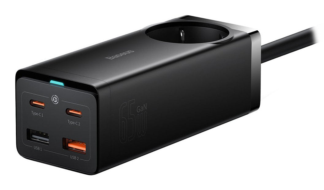 Baseus Gan3 Pro 2x Usb + 2x Usb-C + Ca, 65w