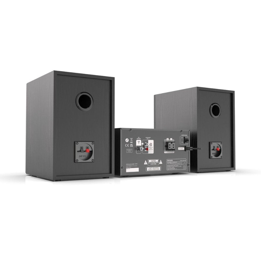 Aiwa Msbtu-600 Black Microcadena 100w Con Altavoces