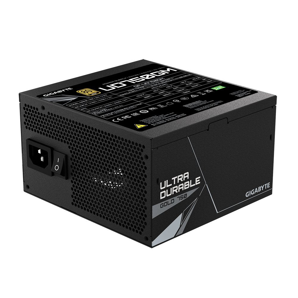 EAN 4719331552671 - GIGABYTE GP-UD750GM unidad de fuente de alimentación 750 W 20+4 pin ATX ATX Negro imagen 4