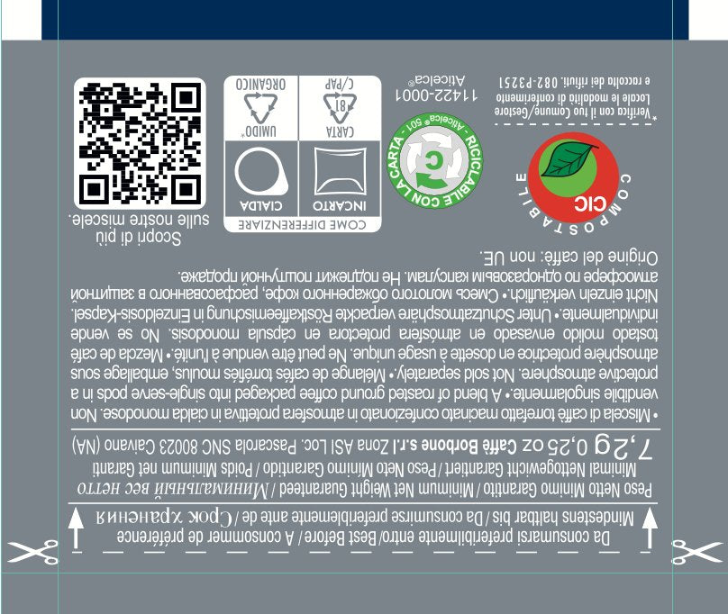 EAN 8034028334481 - Caffè Borbone Miscela Decisa Dosis de café 50 pieza(s) imagen 3