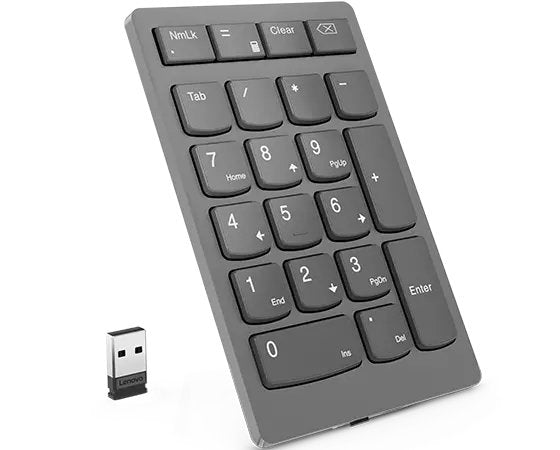 Lenovo 4y41c33791 Teclado Numérico Universal Rf Inalámbrico Gris