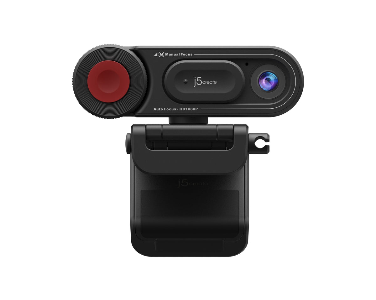 J5create Jvu250-N Cámara Web Hd De Alta Definición Con Interruptor De Enfoque Manual Y Automático