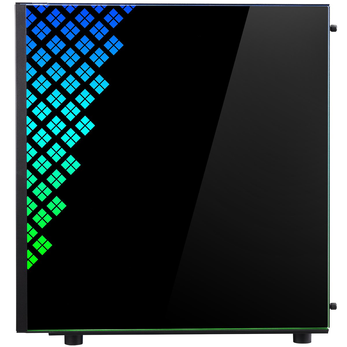 Caja Pc Bitfenix E-Atx Dawn Rgb Tempered Glass Black