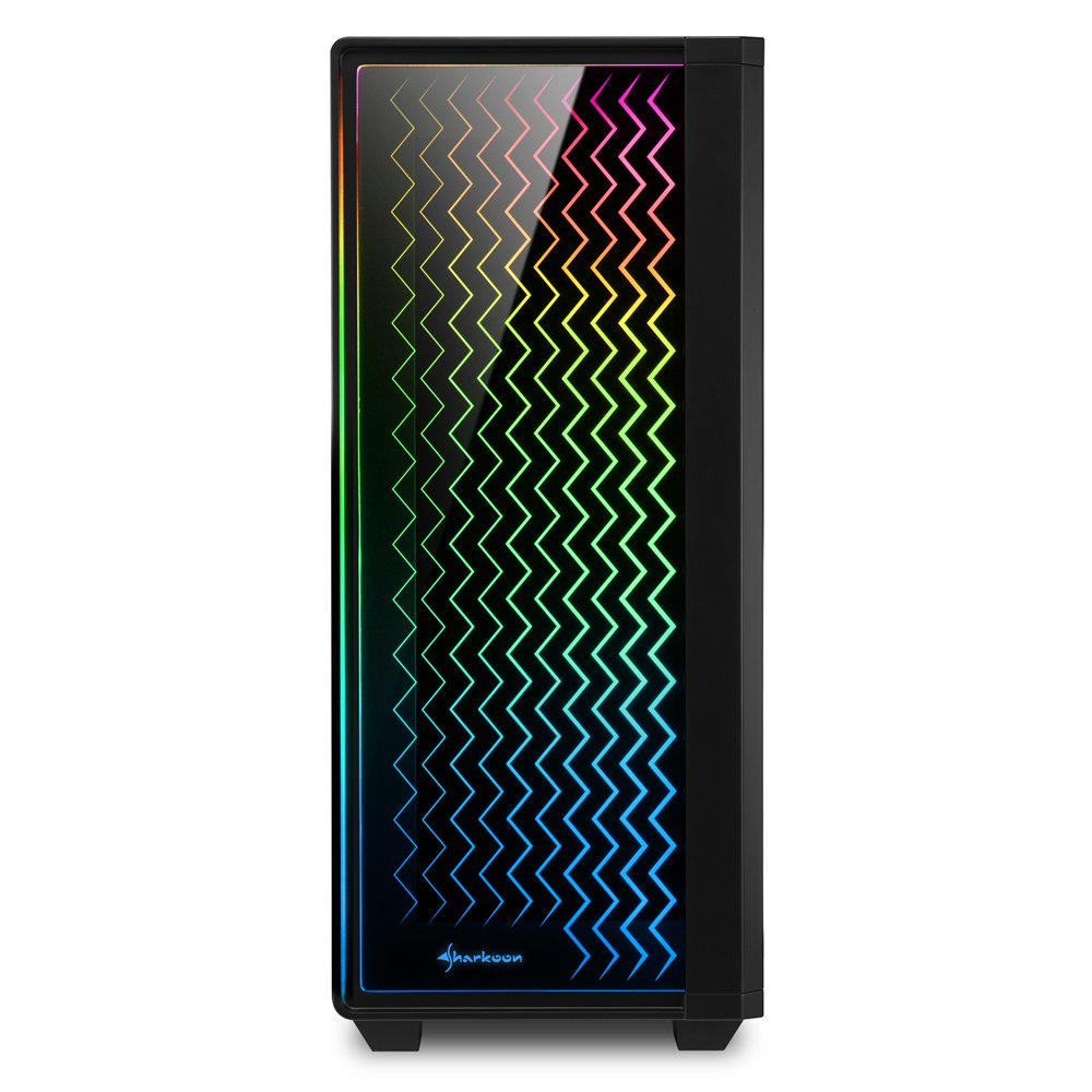 EAN 4044951028160 - Sharkoon RGB LIT 200 Midi Tower Negro imagen 2