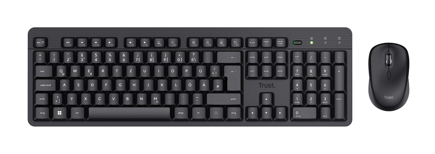 EAN 8713439253566 - Trust TKM-360 teclado Ratón incluido Oficina RF inalámbrico QWERTY Español Negro imagen 4