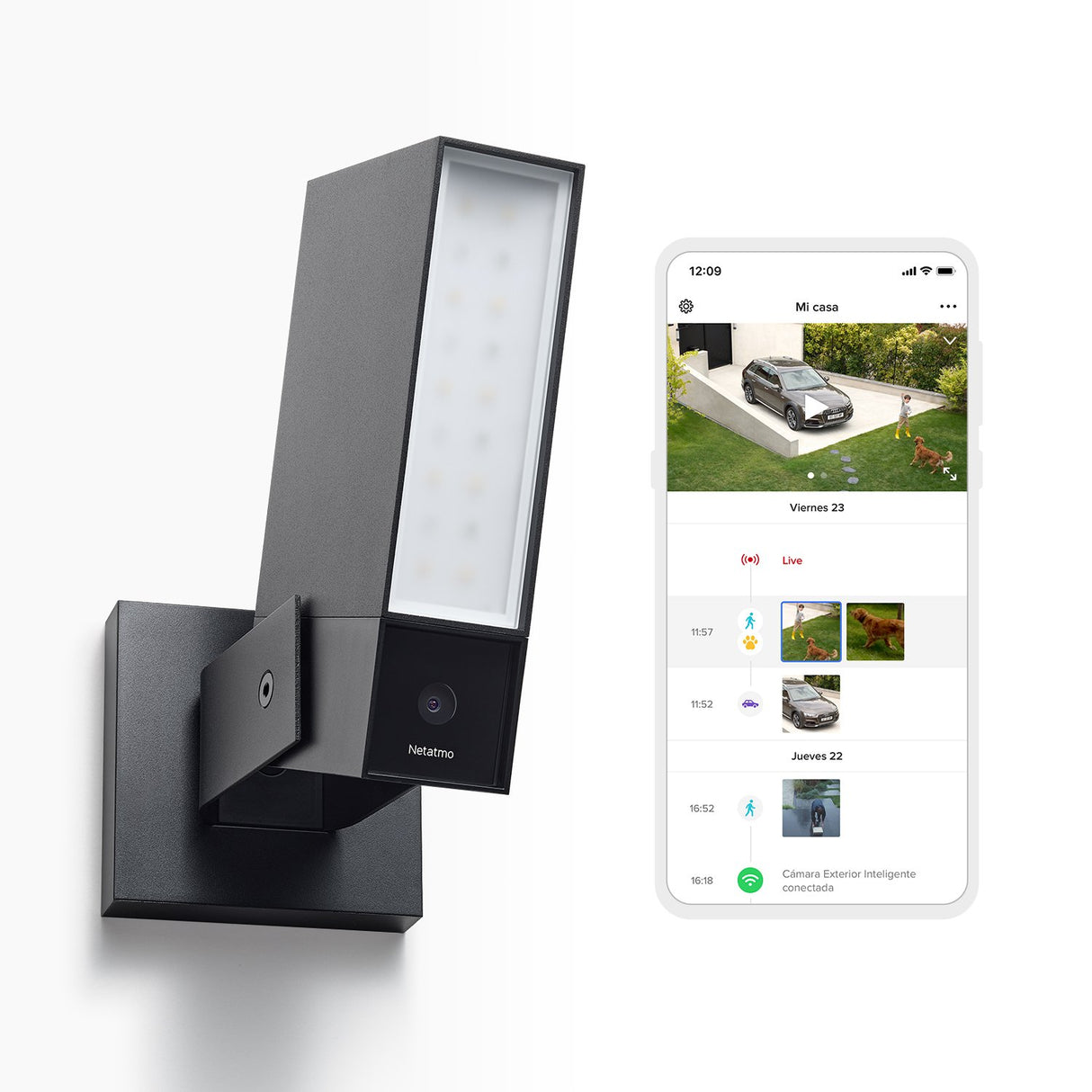 EAN 3700730501354 - Netatmo Presence Caja Cámara de seguridad IP 1920 x 1080 Pixeles Pared imagen 3