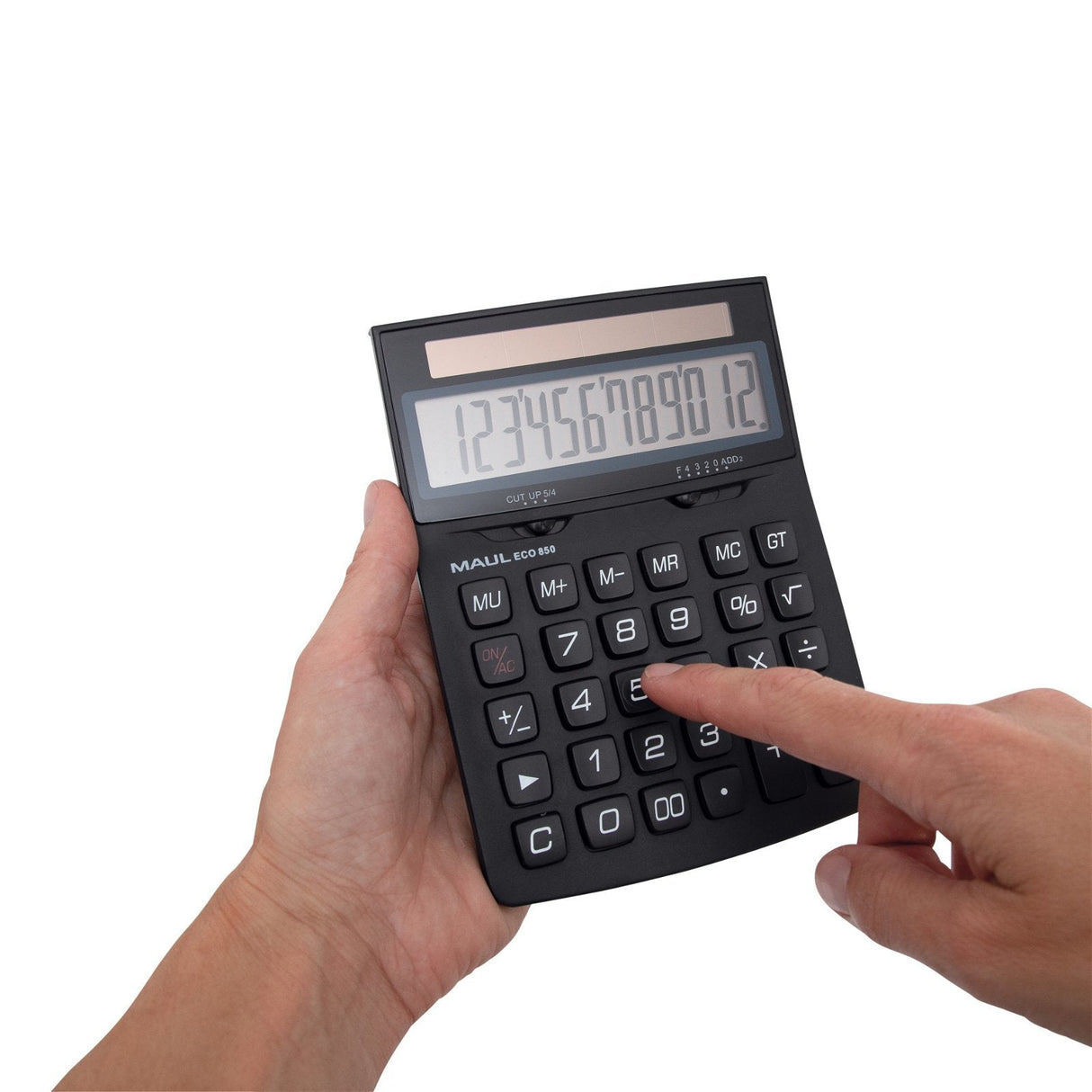 Calculadora Maul Eco 850 Bolsillo Básica Negro