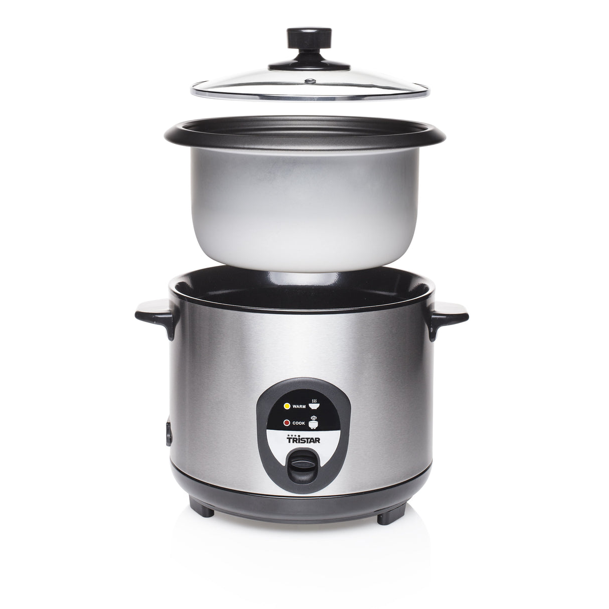EAN 8713016009944 - Tristar RK-6127 arrocera 1,5 L 500 W Negro, Acero inoxidable imagen 4