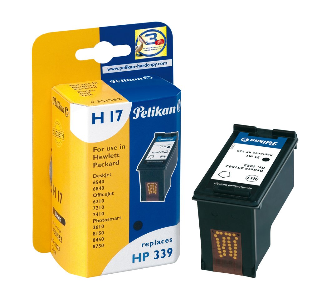 Pelikan H17 Cartucho De Tinta 1 Pieza(S) Negro
