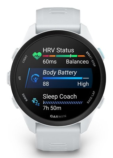 Smartwatch Garmin Forerunner 165 Blanco