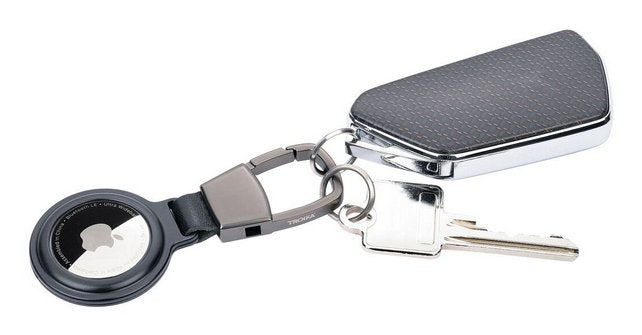 Troika Schlüsselanhänger Airtag Holder Negro