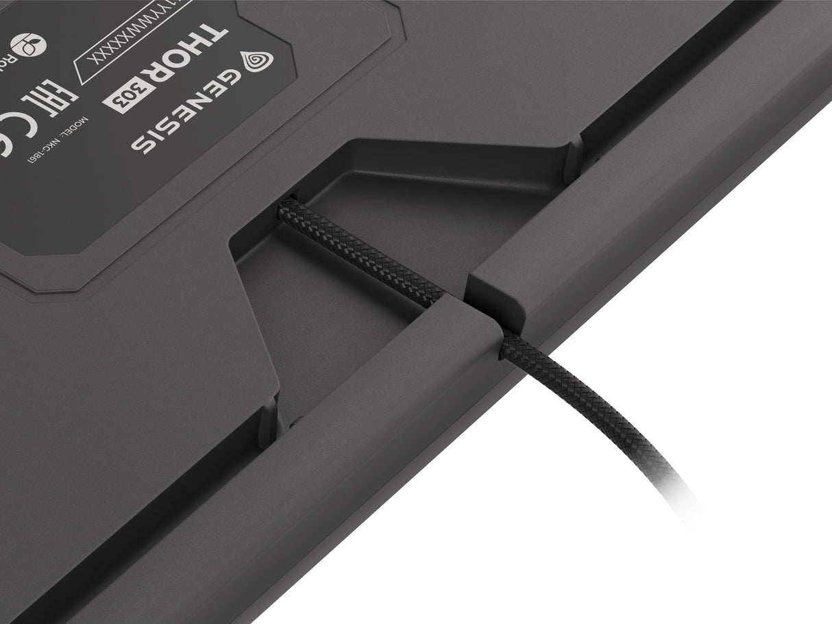 EAN 5901969432909 - GENESIS Thor 303 teclado Juego USB QWERTY Internacional de EE.UU. Negro imagen 5