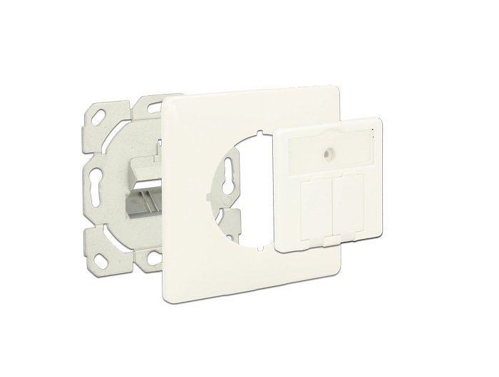 Keystone Toma De Conexión 2 Port Compacto