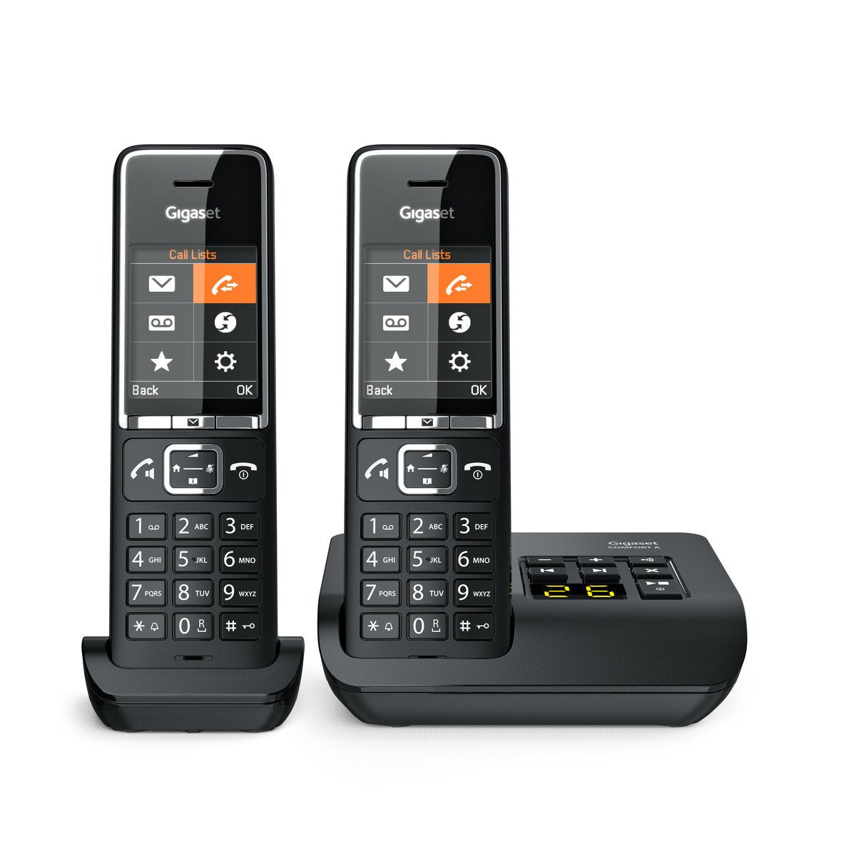 EAN 4250366865836 - Gigaset COMFORT 550A Teléfono DECT/analógico Identificador de llamadas Negro imagen 1
