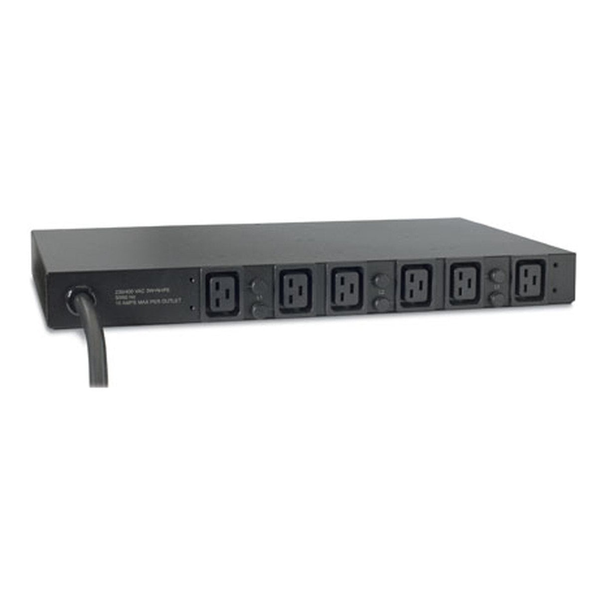 Apc Basic Rack Pdu Unidad De Distribución De Alimentación (Montaje En Bastidor) Ca 208 V Trifásico Input: Hubbell Cs8365c Conectores De Salida: 6 (Iec 60320 C19) 1u 2.4 M Cable Para P/N: Smtl1000rmi2uc Smx1000c Smx1500rm2uc Smx1500rm2uc