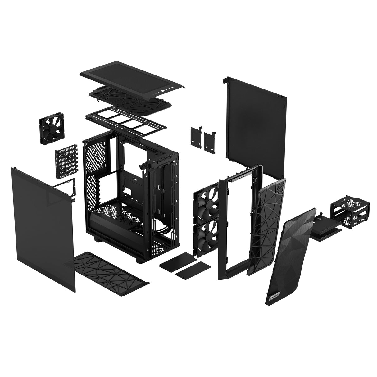 EAN 7340172702337 - Fractal Design Meshify 2 Compact Torre Negro imagen 18