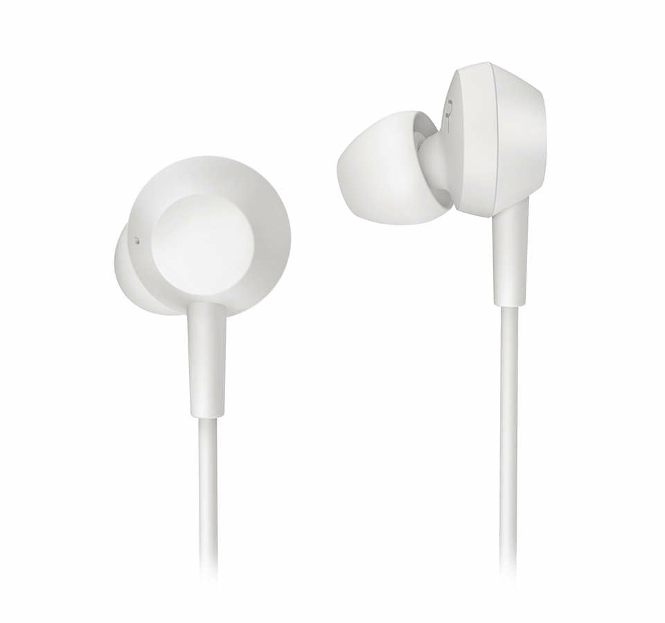 EAN 4895229132917 - Philips TAE5008WT/00 auricular y casco Auriculares Alámbrico Dentro de oído Llamadas/Música USB Tipo C Bl imagen 2