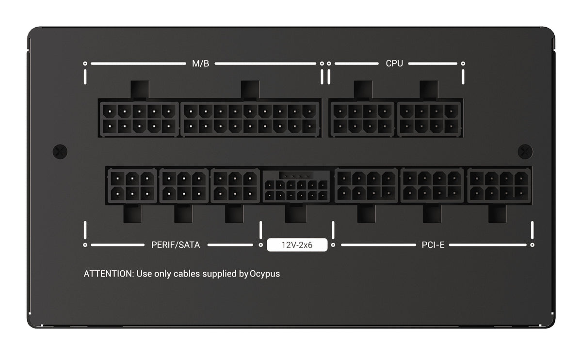 Ocypus Iota P1000 Negro (Negro, 1x 12-Pin High Power Gpu, 3x Pcie, Gestión De Cables, 1000 Watt) Iota-P1000-G1ffbk024x-Eu