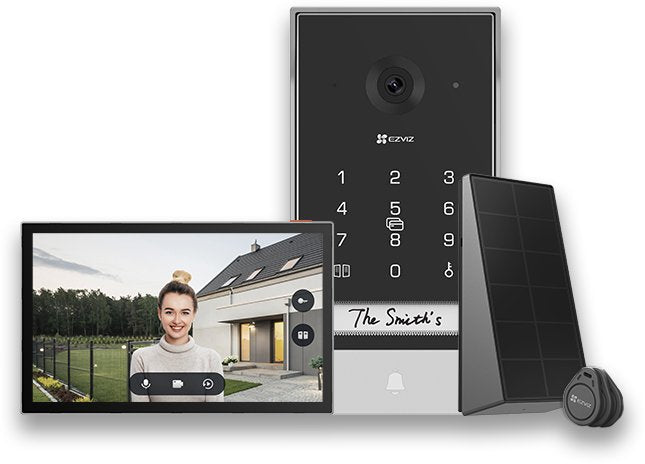 EAN 6941545631363 - EZVIZ EP7 sistema de intercomunicación de video 17,8 cm (7") Negro, Plata imagen 1