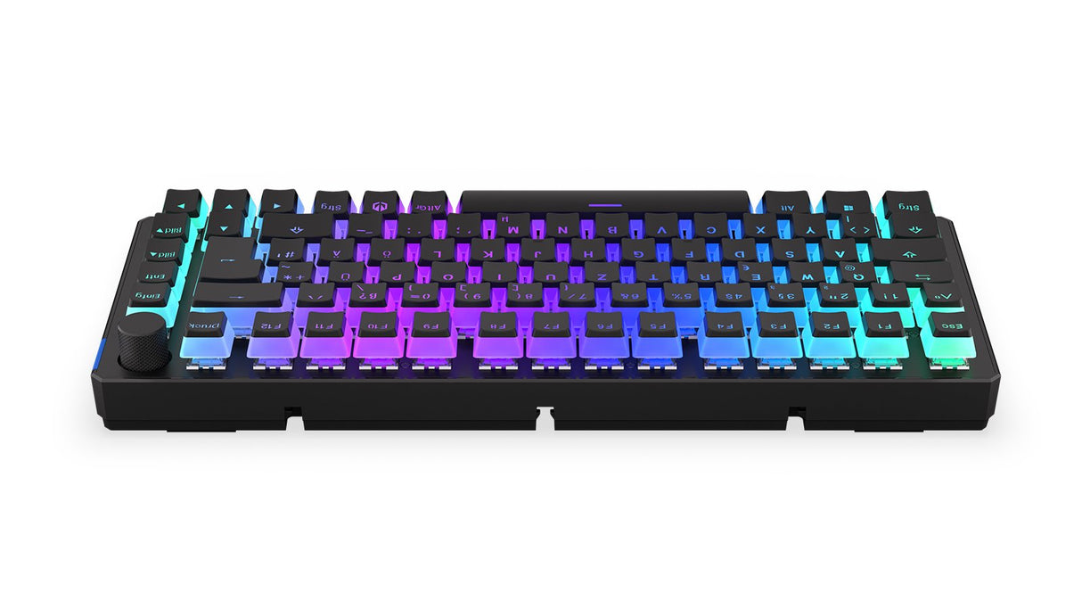 Teclado Alemán Endorfy Thock 75% Rf Inalámbrica + Usb Qwertz Negro