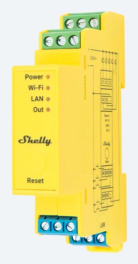Shelly · Hutschiene · \"Pro Rgbww Pm\" · Led Lichtcontroller · Messfunktion · Wlan · Lan · Bt