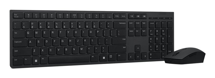 Teclado Español + Ratón Lenovo 4x31k03961 Rf Wireless + Bluetooth Gris