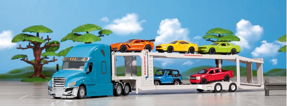 Siku Super Freightliner Cascadia, Modelo De Vehículo