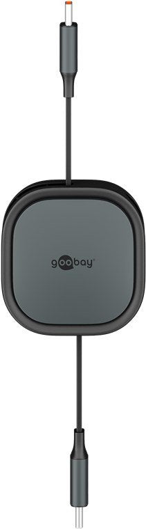 EAN 4040849774249 - Goobay 77424 cable USB USB 2.0 1 m USB C Negro, Plata imagen 3
