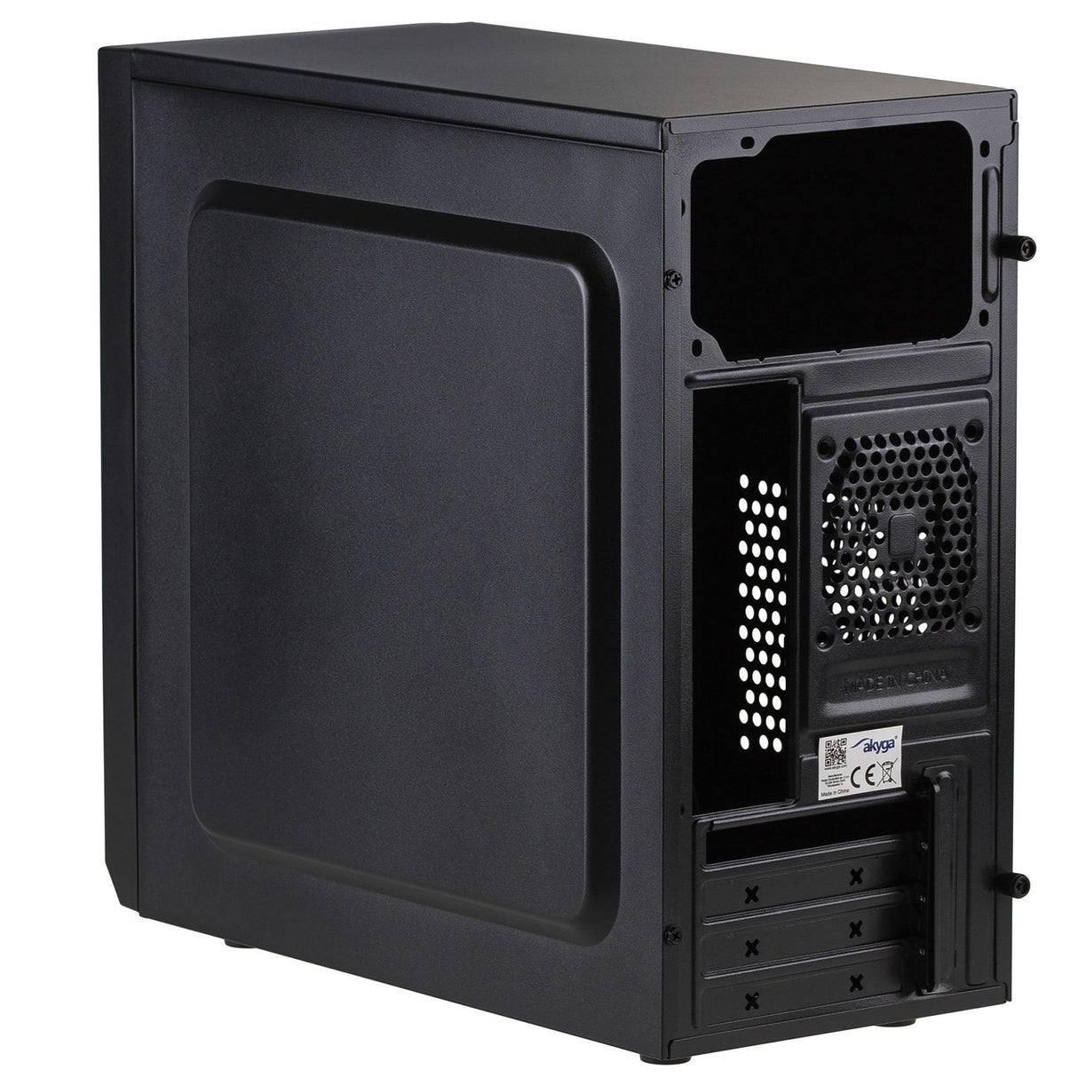 EAN 5901720134431 - Akyga AK17BK carcasa de ordenador Micro Torre Negro imagen 2