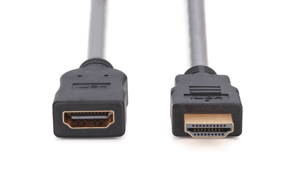 Cable De Extensión Hdmi, Type A Macho/Hembra, 2.0m, M/Ethernet, Ultra Hd 24p, Gold, Bl