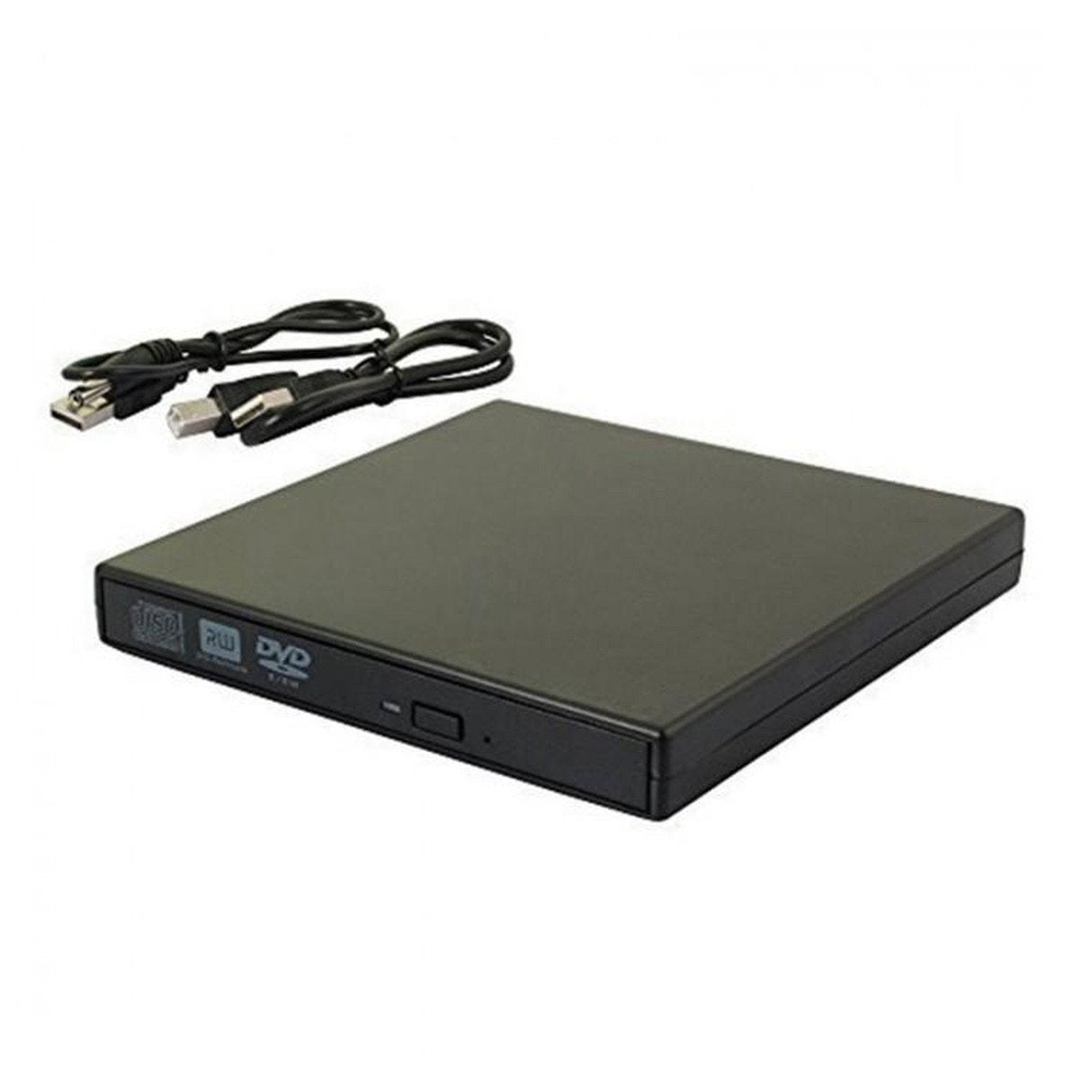 Carcasa Lector Externo De Cd/Dvd-Rw Negro Usb