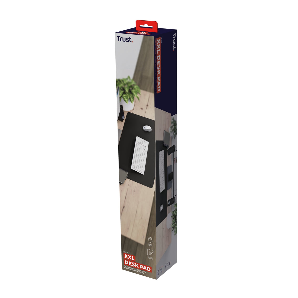 Alfombrilla Xxl Benya Negro Trust 430x900 Mm/ Antideslizante/ Flexible