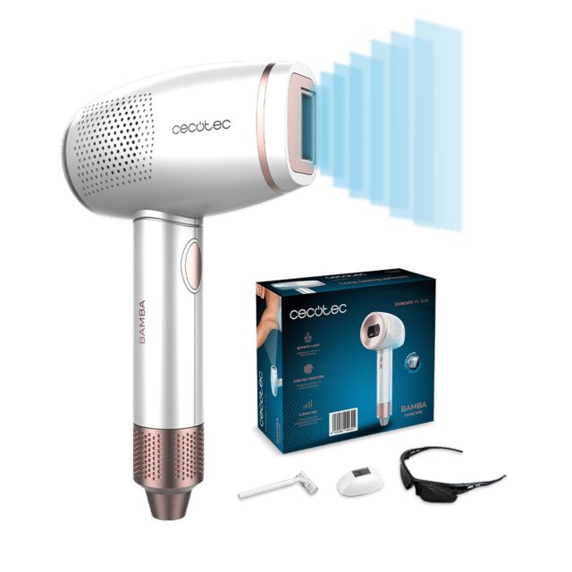 Depiladora Cecotec Bamba Skincare Ipl Quartz Gun V