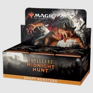 Magic: The Gathering Innistrad: Midnight Hunt Draft-Booster Display Englisch, Sammelkarten