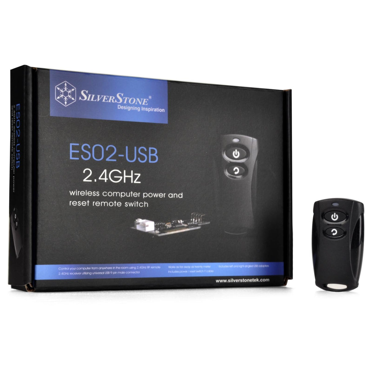 EAN 4710007223963 - Silverstone ES02-USB mando a distancia RF inalámbrico PC Botones imagen 11