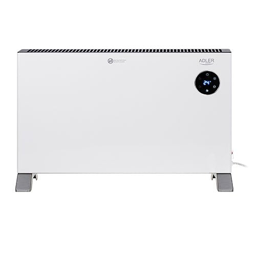 EAN 5905575903860 - Adler AD 7752 calefactor eléctrico Interior Gris, Blanco 2000 W Ventilador eléctrico imagen 1