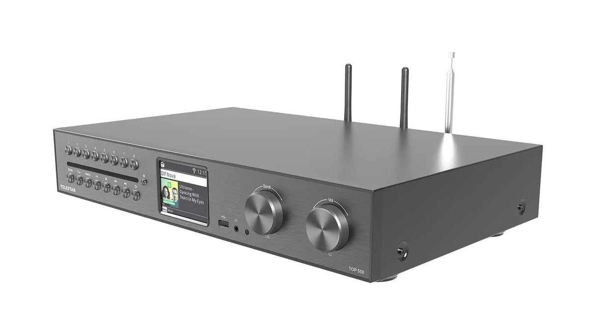 Telestar Top 550 Negro Multifunktionsradios Hifi-Baustei