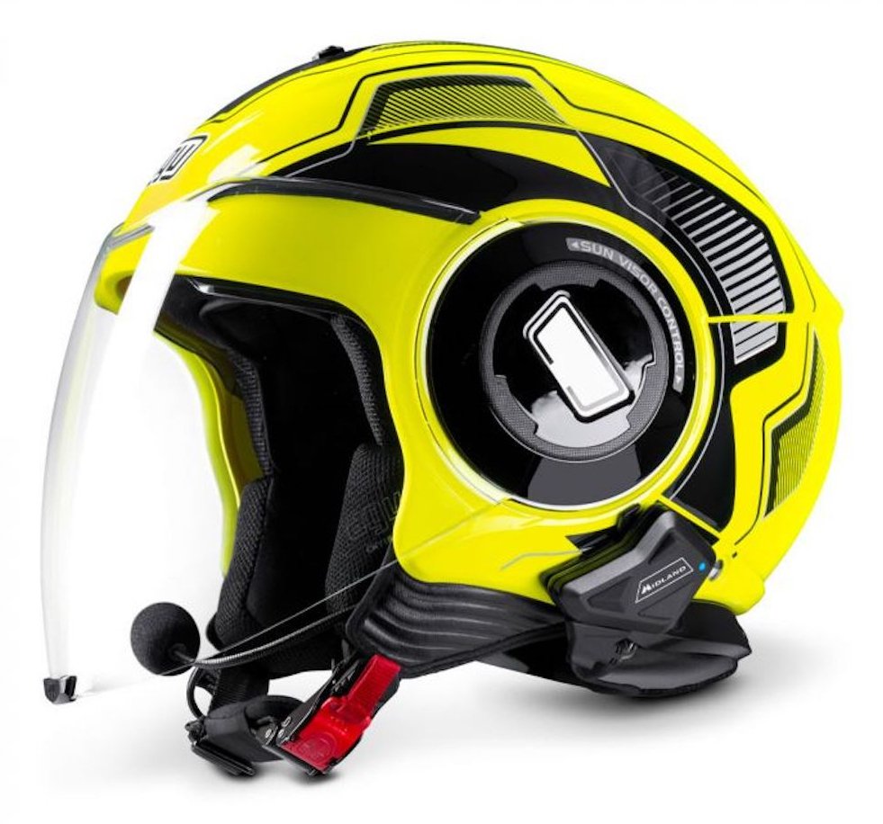 EAN 8011869202797 - Midland C1410.01 auricular y casco Auriculares Inalámbrico Motocicleta USB Tipo C Bluetooth Negro imagen 3