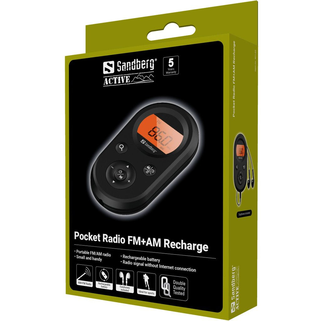 EAN 5705730421020 - Sandberg 421-02 radio Portátil Negro imagen 10