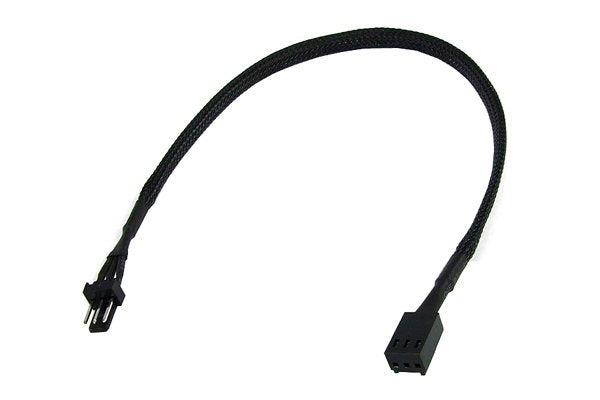 Phobya Cable Alargo 3pin 30cm Negro