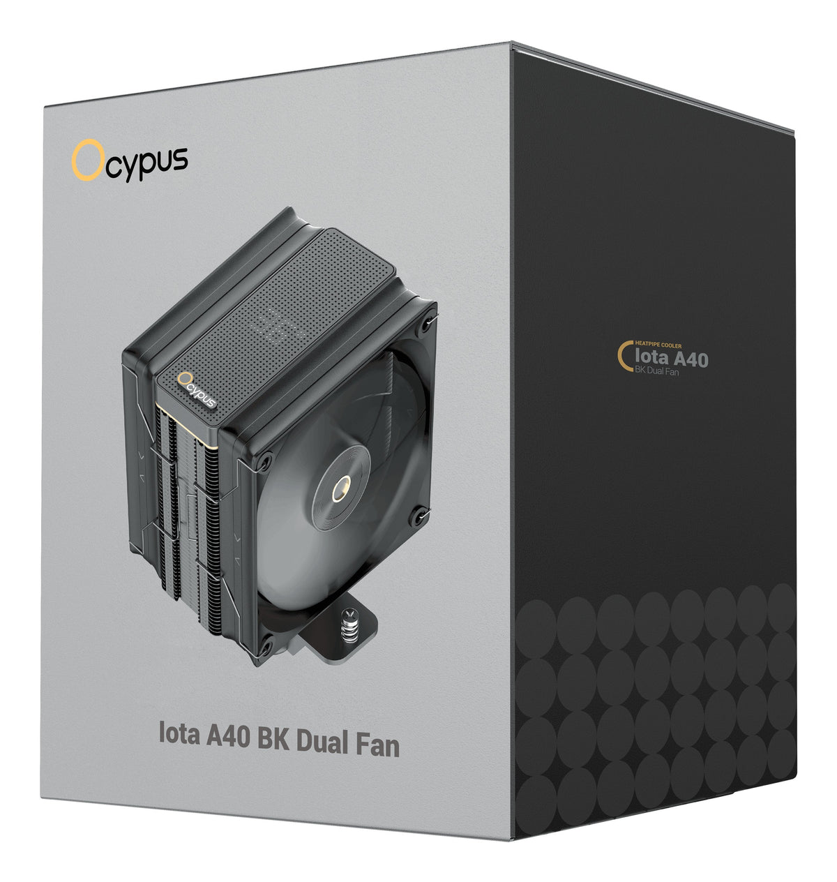 Ocypus Iota A40 Dual Fan (Negro, 120 Mm) Iota-A40-Bk2nnwd00x-Gl