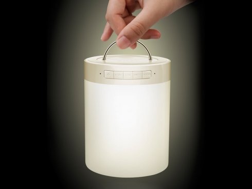 Conceptronic Altavoz Bluetooth Con Luz Lampara 1.6w