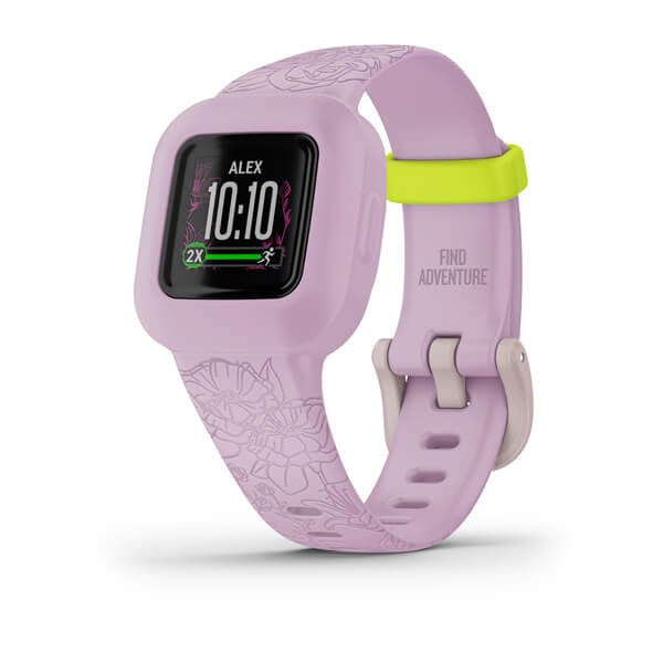 Smartwatch Garmin Vivofit Jr3, Floral Rosa