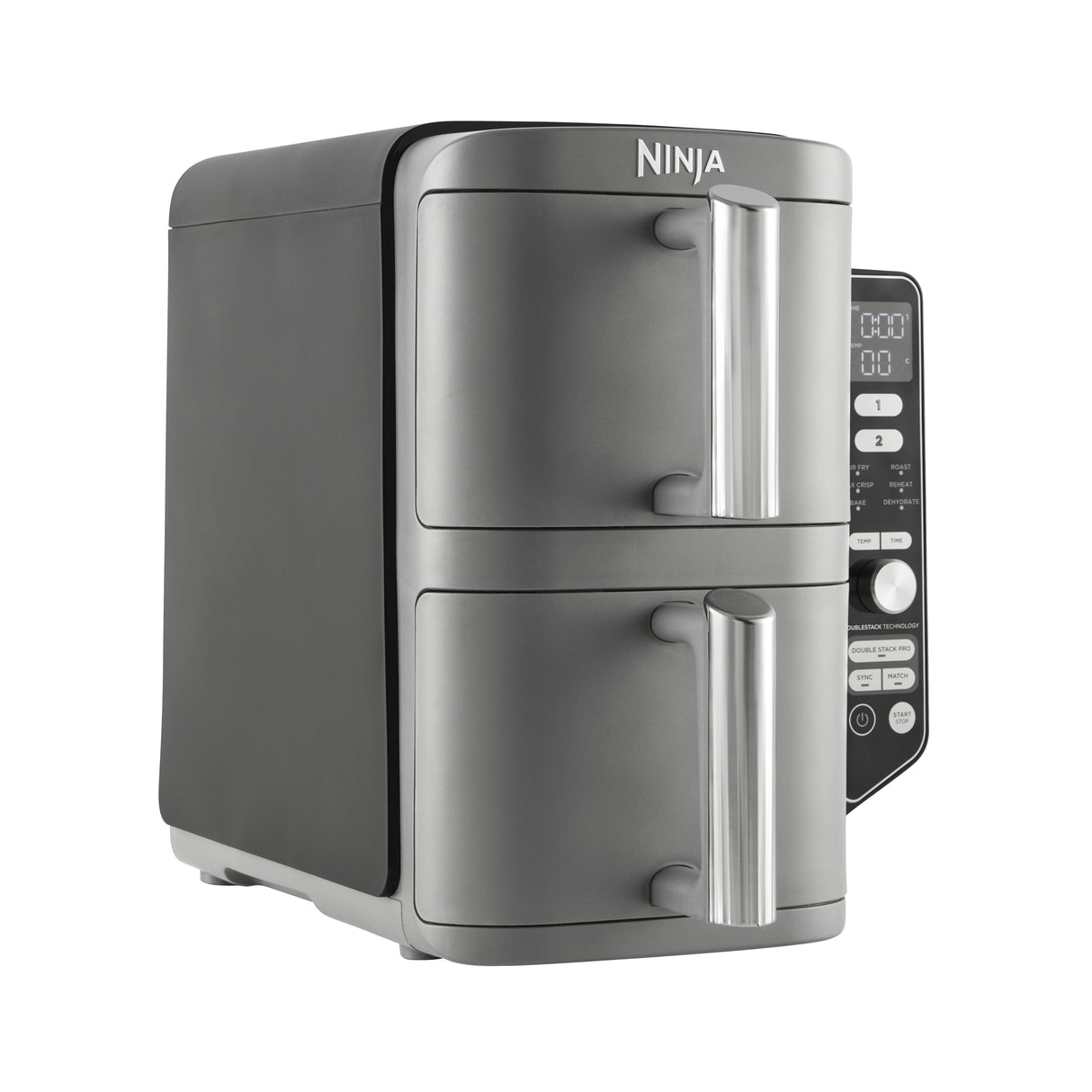 EAN 0622356280822 - Ninja SL400EU freidora Doble 9,5 L 2470 W Freidora de aire caliente Negro, Gris imagen 4