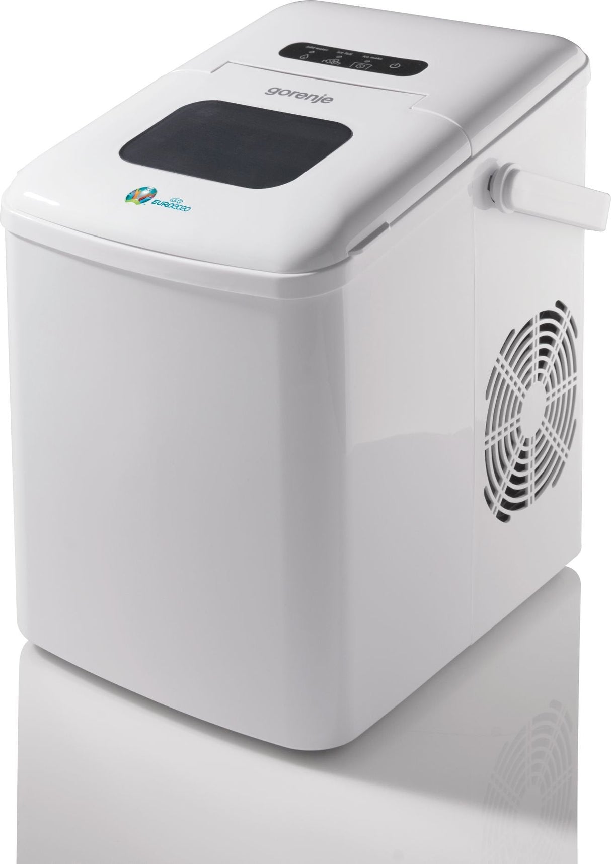 Máquina De Cubitos De Hielo Gorenje Imd1200w, Capacidad Del Depósito 1,8 L, Blanco